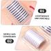 WOFASHPURET 2 Boxes Self Adhesive Eyelash Adhesive Strip eyelash strips natural look eyelashes strips fake eyelashes gluesticks in bulk lash strips to lashes extend resin glue replace - Buy Online on GoSupps.com