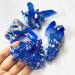 Room Decoration Natural Quartz Crystal Cluster Titanium Bismuth Electroplated Blue Stone Specimen Home Decoration Gift (Color : 120g) - Buy Online on GoSupps.com
