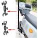Fotoleey Action Camera Motorcycle Mount for Insta360 X4/X3/X2 One RS GoPro Hero 12/11/10 - 360 Rotation Double Clamp Aluminum for Double Stability - Buy Online on GoSupps.com