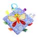 ibasenice Teething Toys 2pcs - Gentle Soothing Crinkle Towels for Babies | Ideal for International Shipping - Buy Online on GoSupps.com