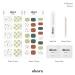 ohora Semi Cured Gel Pedi Strips (P Nomad) - Salon-Quality Long Lasting Pedicure Solution with Easy Application - Includes Prep Pads, Pedi File & Wooden Stick - Checkered Pattern - Buy Online on GoSupps.com
