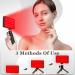Devowellte Red Light Lamp with Stand Portable Red Light with 660nm & 850nm Wavelengths Rechargeable Infrared Light Lamp for Home/Office/Travel - Buy Online on GoSupps.com