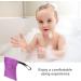 HONMEET Bath Bag Soap Shampoo Bar Pouch Shampoo Bar Bag Purple Nylon - Buy Online on GoSupps.com