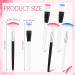 16-Piece Face Mask Fan Brush Set for Effortless Application | Soft Esthetician Facial Tool for Makeup and Skincare | Ideal for Eyelash Extensions and Mud Masks - (5.5 Vivid) - Buy Online on GoSupps.com