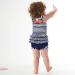 Splash About Happy Nappy Costume | Reusable Swim Nappy | Nautical | 6-14 Months - Buy Online on GoSupps.com