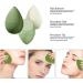 Premium Makeup Sponge Egg Latex-Free Makeup Puff Beauty Foundation Blend Sponge Wet and Dry Multifunctional Professional Makeup Tools Safe to Use on Your Skin Beauty Blender (Green) - Buy Online on GoSupps.com