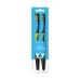 Amazon Basics Corded Electric Pulsating Deep Cleaning Toothbrushes  2 Count  1-Pack Assorted 2 Count (Pack of 1)