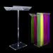 LXIANGN Acrylic Hair Extension Stand Professional Wigs Display Rack Holder Durable Sectioning Display Braiding Hair Separator stand for Salons Barber