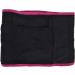 Blockout Light Soft Eye Mask for Sleep & Travel - Knit Fabric Black & Red Edge - Buy Online on GoSupps.com