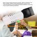 170ml Hair Oil Applicator Bottle - Hair Dye & Shampoo Applicator with Comb Teeth (White/Black) | Best for Hair Coloring - Buy Online on GoSupps.com