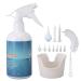 Ear Wax Removal Tool Wax Removal Ear Irrigation Flushing Kit with 7 Rinse Heads Nozzle Brush for Adults and Kids