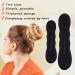 6 Pcs Hair Bun Maker Set | Foam Sponge Donut Twister Tool Accessories for Women - Buy Online on GoSupps.com