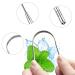 YIBIDINAY Tongue Scraper Cleaner - Surgical Grade Stainless Steel - Professional Dental Kit for Adults - Eliminate Bad Breath - Non-synthetic Grip - 2 Pack - Buy Online on GoSupps.com
