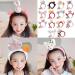 amangul Sweet Hair Accessories Women Washing Face Hairband Cartoon Flower Shape Headbands Multi Color Hair Hoop(Yellow Flower Bow) - Buy Online on GoSupps.com