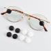 Colexy 10 Pairs Anti-Slip Silicone Ear Pads for Glasses | Soft Round Stoppers for Reading & Sports Glasses - International Shipping Available - Buy Online on GoSupps.com