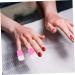 Lot de 20 Couvre-ongles Rose Petite Taille pour Dissolvant de Vernis Ongles Protection Douce et Pratique pour Manucure et Retrait Ongles Accessoires pour Usage Professionnel - Buy Online on GoSupps.com