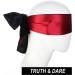 Satin Eye Mask Sleep Blindfold - Red Satin Eye Mask for Restful Sleep - 1 Count - Buy Online on GoSupps.com