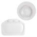 Wifehelper Soft Foam Spa Bath Pillow with Suction Cups - Head, Neck, and Back Support - Fits Any Tub - White - Buy Online on GoSupps.com