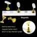 Cyh 2 Set Acrylic Nail Exercise Stand - Magnetic Nail Tip Holder & 96 Reusable Adhesive Spatula for Nail Art Practice & Display - Buy Online on GoSupps.com