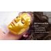 AM99 Gold Collagen Facial Masks - Vegan 24k Gold Treatment for Anti-Aging & Moisturizing - 5pc - Buy Online on GoSupps.com