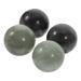 BUIFULSIC 2 sentences ball fitness balls marble baoding sphere Chinese health stress balls adult greenish stone balls marble balls of the round planet cone balls hand massage billiards