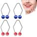 PERZOE Dimple Shaper Enviable Dimple Trainer 2 Pairs Stainless Steel Dimple Trainer Face Smile Natural Anti-rust Dimple Makers Unisex Accessories B - Buy Online on GoSupps.com