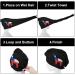 Chile Flag Llama Microfiber Hair Towel Wrap | Super Absorbent Turban for Women - 10x26 Inch - Buy Online on GoSupps.com