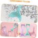 OHPHCALL 4pcs Mascara Brush Kit Eyeliner Template Eyeshadow Stencils Outils Aide Make Applicator 15X5.7CMx4pcs Bluex4pcs - Buy Online on GoSupps.com