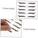FOMIYES 320 Pairs Eyeliner Stich Stickers Double Eyelid Tapes Eye Makeup Eyelid Stickers Plastic - Buy Online on GoSupps.com