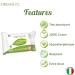 Buy Organ(y) C Organic Cotton Intimate Care Cloths - 4 Packs of 20 Eco-Friendly Wet Wipes (80 Total) - Safe & Moist for Sensitive Skin - Buy Online on GoSupps.com