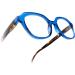 Buy Gian Marco Venturi Women's Ferrara Reading Glasses - Blue Size M | Stylish & Comfortable Eyewear for All Ages - Buy Online on GoSupps.com