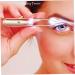 FOMIYES Led Light Eyelash Tweezer Eyebrow Tweezer Eyebrow Hair Removal Tweezer Eyebrow Clip - Buy Online on GoSupps.com