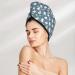 Hand Drawn Rabbit Microfiber Hair Towel | Soft Super Absorbent Quick Dry Wrap for Long Curly & Thick Hair - Perfect for Women - Buy Online on GoSupps.com