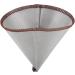 Premium Reusable Conical Coffee Filter | 304 Stainless Steel | Odorless & Durable | Perfect for Office Use (S for 1-2 Cups) - Buy Online on GoSupps.com
