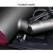 Portable Hair Dryer Small Household Hair Dryer Professional Salon Hair Dryers 1400W New Hair Dryer -Foldable/Constant Temperature/Negative Ionic Hair Dryer White - Buy Online on GoSupps.com