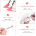 Solustre 6Pcs Silicone Lipstick Brush Set - Reusable Soft Makeup Brushes for Women - Perfect for Lip Care & Application - Buy Online on GoSupps.com