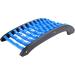 Guvkeug Lumbar Support Corrector - Fitness Spinal Pain Relief & Relaxation - Blue - Buy Online on GoSupps.com