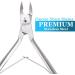 Professional Cuticle Trimmer-Cuticle Cutter-Cuticle Remover Cuticle Nipper Dual Spring for Professional Cuticle Removing Cutter Durable Pedicure Manicure Tools for Fingernails & Toenails (Silver) - Buy Online on GoSupps.com