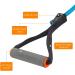 TOCO FREIDO Single Resistance Bands Workout Bands with Handles and The Exercise Bands with Door Anchor Suitable for Resistance Training Physical Therapy Home Workouts Boxing Training Blue - Buy Online on GoSupps.com