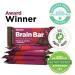 Brainiac Omega-3 Chocolate Chip Whole Grain Bars - 30 Count 1.16oz | Healthy Snack Bar with Real Ingredients for Kids & Adults - Buy Online on GoSupps.com