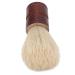 Professional Hair Shaving Brush with Wooden Handle - Ideal for Beard Grooming & Shaving Cream Application - Buy Online on GoSupps.com
