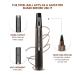 ONLYOILY Waterproof Eyebrow Pencil with 4 Fork Tips - Long-Lasting Natural Makeup in Brown for Perfect Eyebrows - International Shipping Available - Buy Online on GoSupps.com