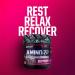Beyond Yourself - Amino Zzz | The Ultimate Sleep & Recovery Elixir| Sleep Aid Complex with GABA L-Theanine Magnesium Zinc and Melatonin | 7.2g Vegan-Sourced EAAs for Muscle Repair| Blackout Cherry - Buy Online on GoSupps.com