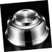Swoomey Metal Muesli & Pasta Serving Bowl - Durable Kitchen Bowls for Salads Noodles & Porridge - Perfect for Cooking & Serving - Buy Online on GoSupps.com