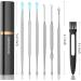 7in1 Stainless Steel Ear Pick Ear Wax Removal Kit with Lipstick Case - Silver - Buy Online on GoSupps.com