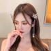 2Pcs Moving Butterfly Hair Clips - Silver & Gold Butterfly Clips for Women - Buy Online on GoSupps.com