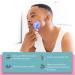 Glowsavy Silicone Cleansing Brush - 4 Speeds, Waterproof & USB Rechargeable - Pink Facial Spa Machine for Makeup Skincare Removal - Buy Online on GoSupps.com