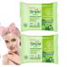 Simple Kind to Skin Facial Wipes Gentle and Effective Makeup Remover Cleansing 2 Pack + Face Wash Headband
