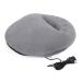 Electrical heating pillow Usb foot warmer pillow warm feet help bad blood circulation unisex soft winter heating slippers shoes silver gray