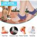 Heel Cushion Cups for Kids and Adults - Plantar Fasciitis Relief - Achilles Tendonitis Support - Blue (Size W 5-6) - Buy Online on GoSupps.com
